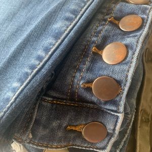 Altar’d State button fly jeans. Size 28/7